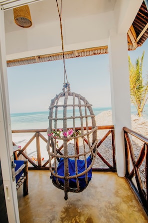 Deluxe Double Room, Beach View | Free WiFi - Aquelia Rose Hotel (Jambiani)