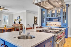 Fridge, microwave, oven, stovetop - Steps to the Beach! Pool, Game Room, Movie Theater | 3301 Palm by AvantStay (Isle Of Palms)