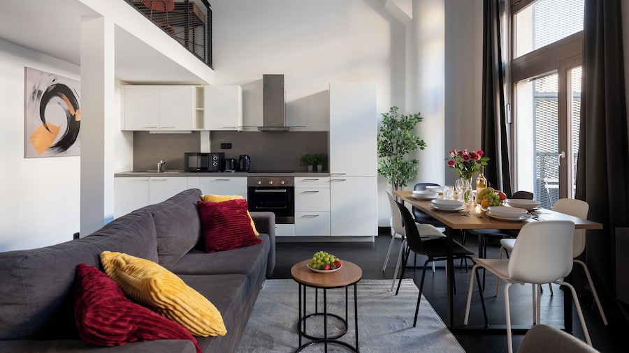 Duplex loft-apart with balcony