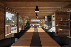 Dining - Chalet Alegria- 12 pers - spa - sauna (La Bresse)