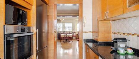 Microwave, oven, stovetop