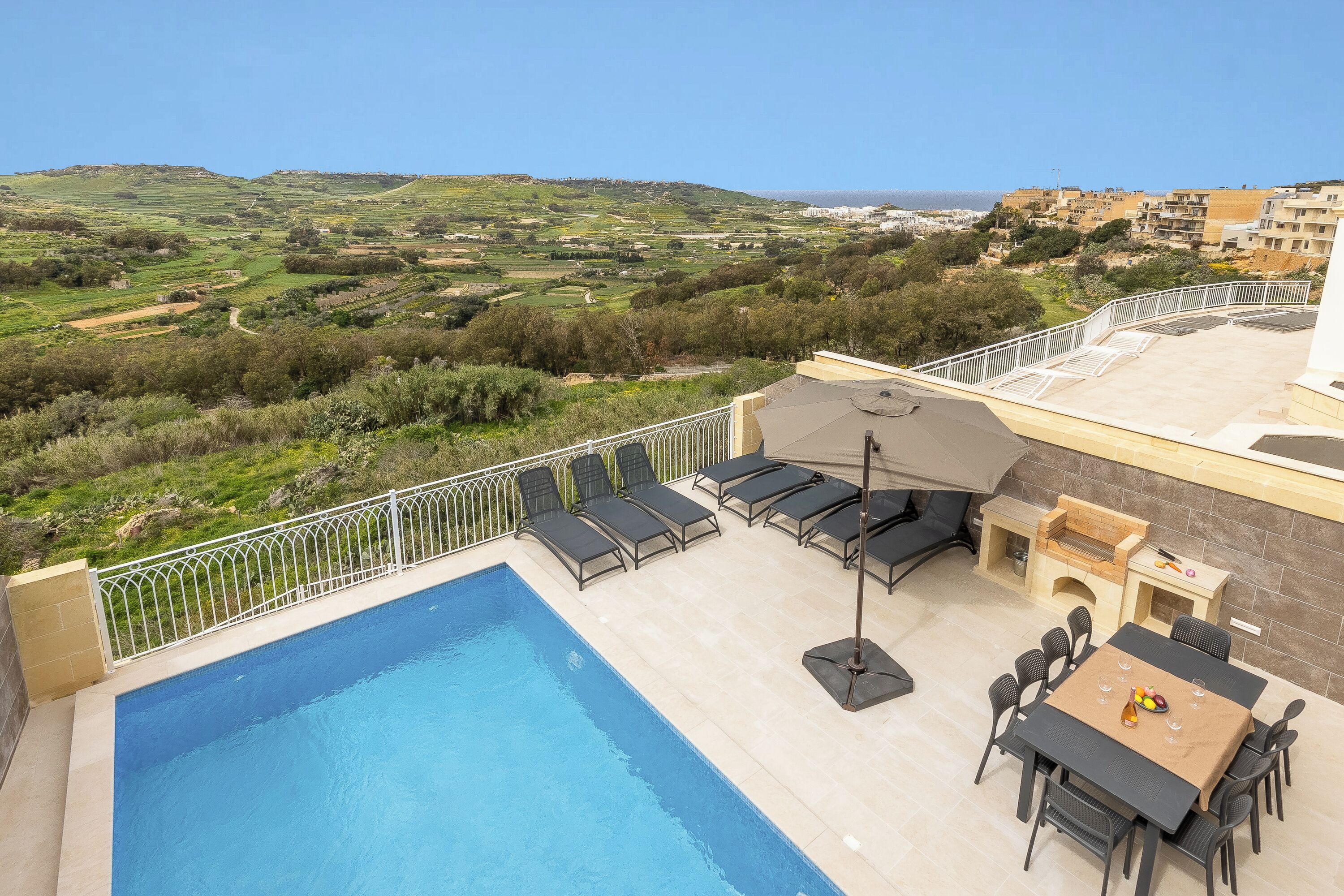 Family Villa, Multiple Bedrooms (Magnifica Gozitan Villa Pool And) | Pool | Outdoor pool