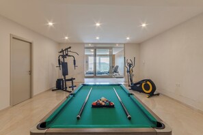 Family Villa, Multiple Bedrooms (Magnifica Gozitan Villa Pool And) | Fitness facility