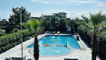Una piscina techada
