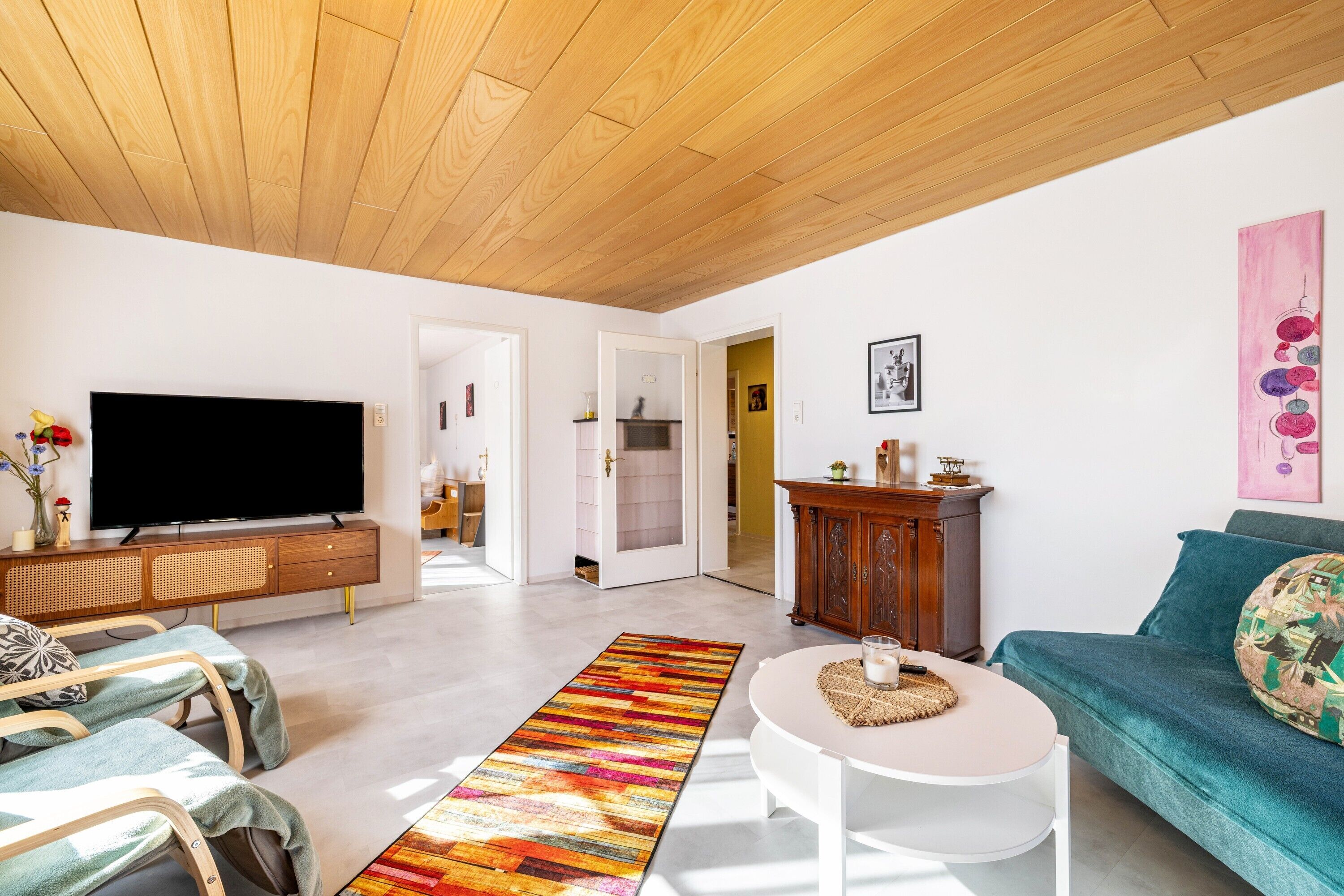 Fernseher, Stereoanlage