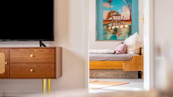 2 habitaciones, tabla de planchar con plancha y wifi gratis