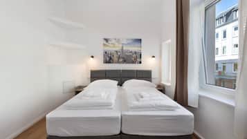 1 Schlafzimmer, kostenloses WLAN, Bettwäsche