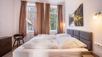 1 Schlafzimmer, kostenloses WLAN, Bettwäsche