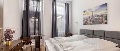 2 habitaciones, wifi gratis y ropa de cama