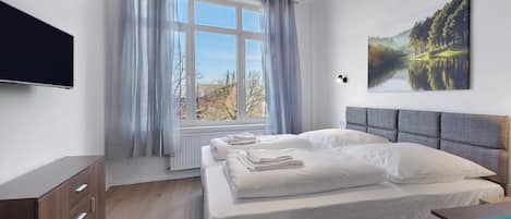 2 chambres, Wi-Fi gratuit, draps fournis