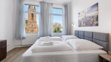 1 Schlafzimmer, kostenloses WLAN, Bettwäsche