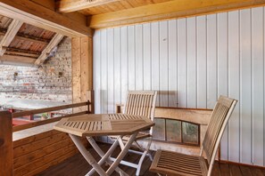 Outdoor dining - Studio '30 sqm' with Wi-Fi (Friedewald)