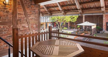 Studio '30 Qm' mit WLAN im alten Vierseithof
