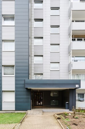 Exterior detail - Apartment 'Blue Design - Quiet - Workplace' with Balcony and Wi-Fi (Wuppertal)