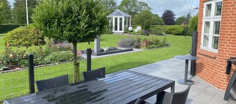 Luxury country house in nature with wellness