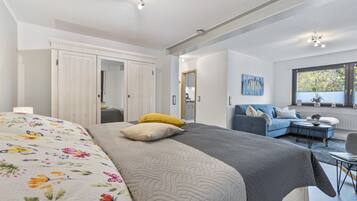 1 makuuhuone, silitysrauta/-lauta, ilmainen Wi-Fi, vuodevaatteet