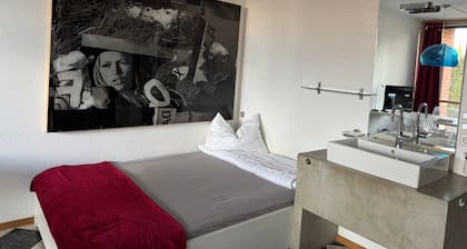 Studio 'Mit Donaublick 4' mit privater Terrasse, privatem Garten und WLAN