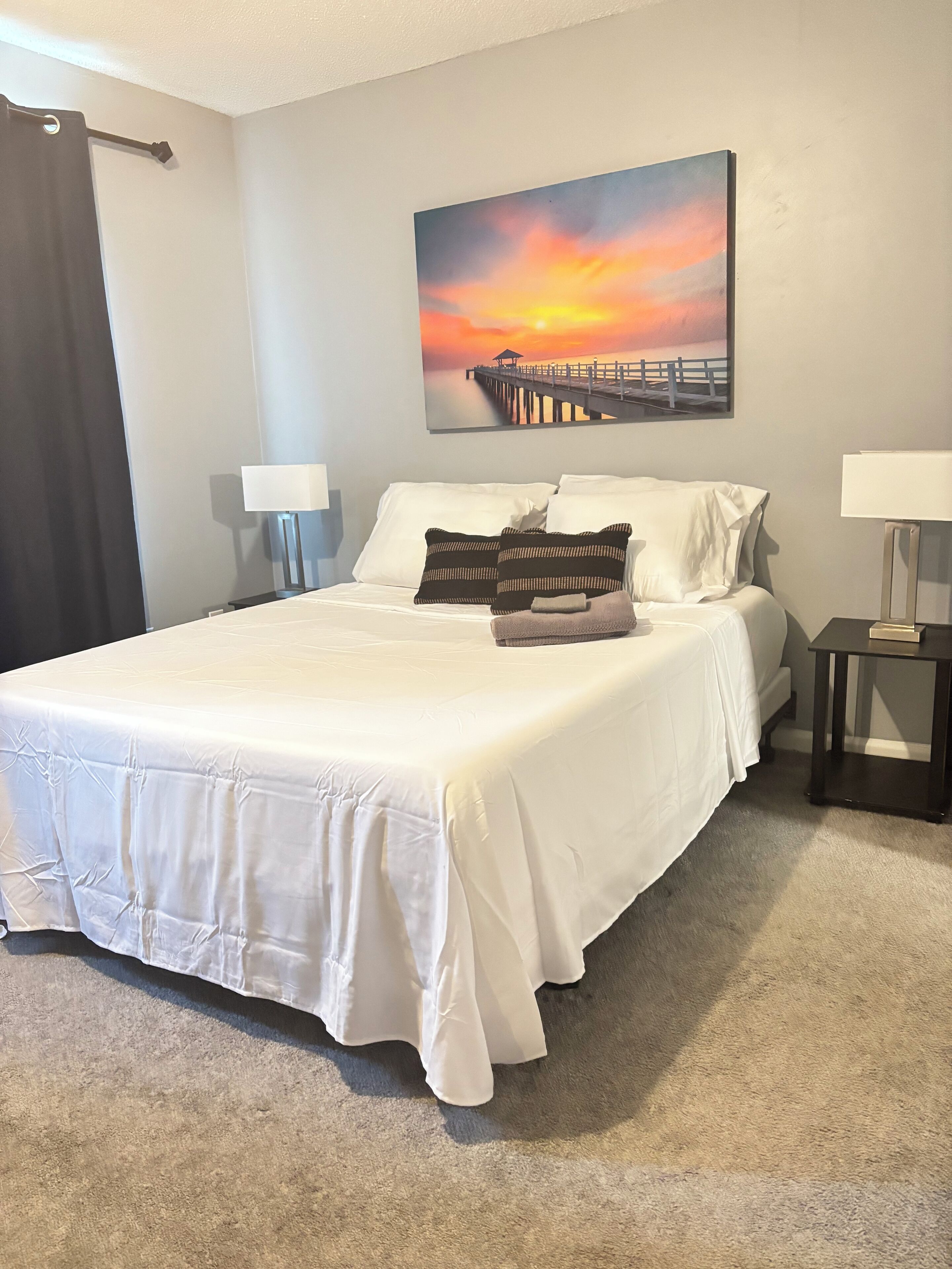 3 bedrooms, iron/ironing board, free WiFi, bed sheets