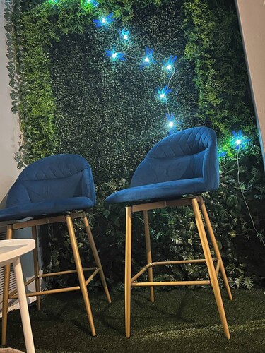 Cozy Retreat w/ LED & Balcony