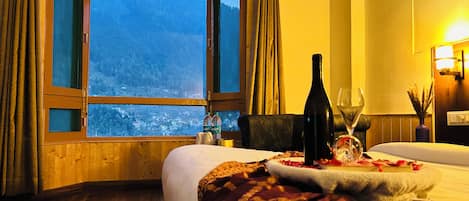 Premium kamer, uitzicht op bergen | Gratis wifi, beddengoed
