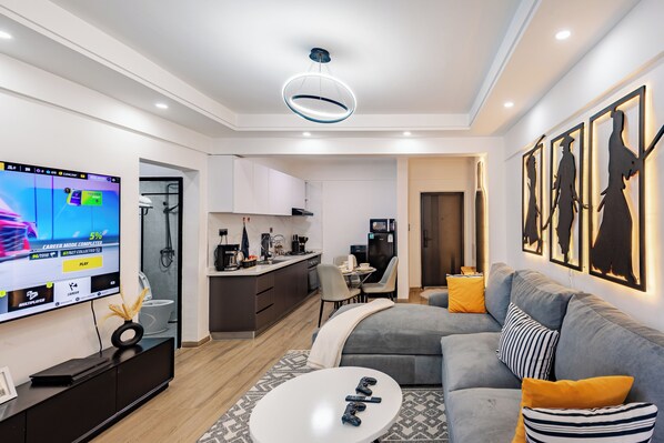 Smart TV, video games, table tennis