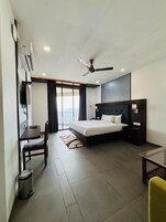 Blackout curtains, iron/ironing board, free WiFi