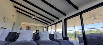 Large home on the water with boat ramp and jetty