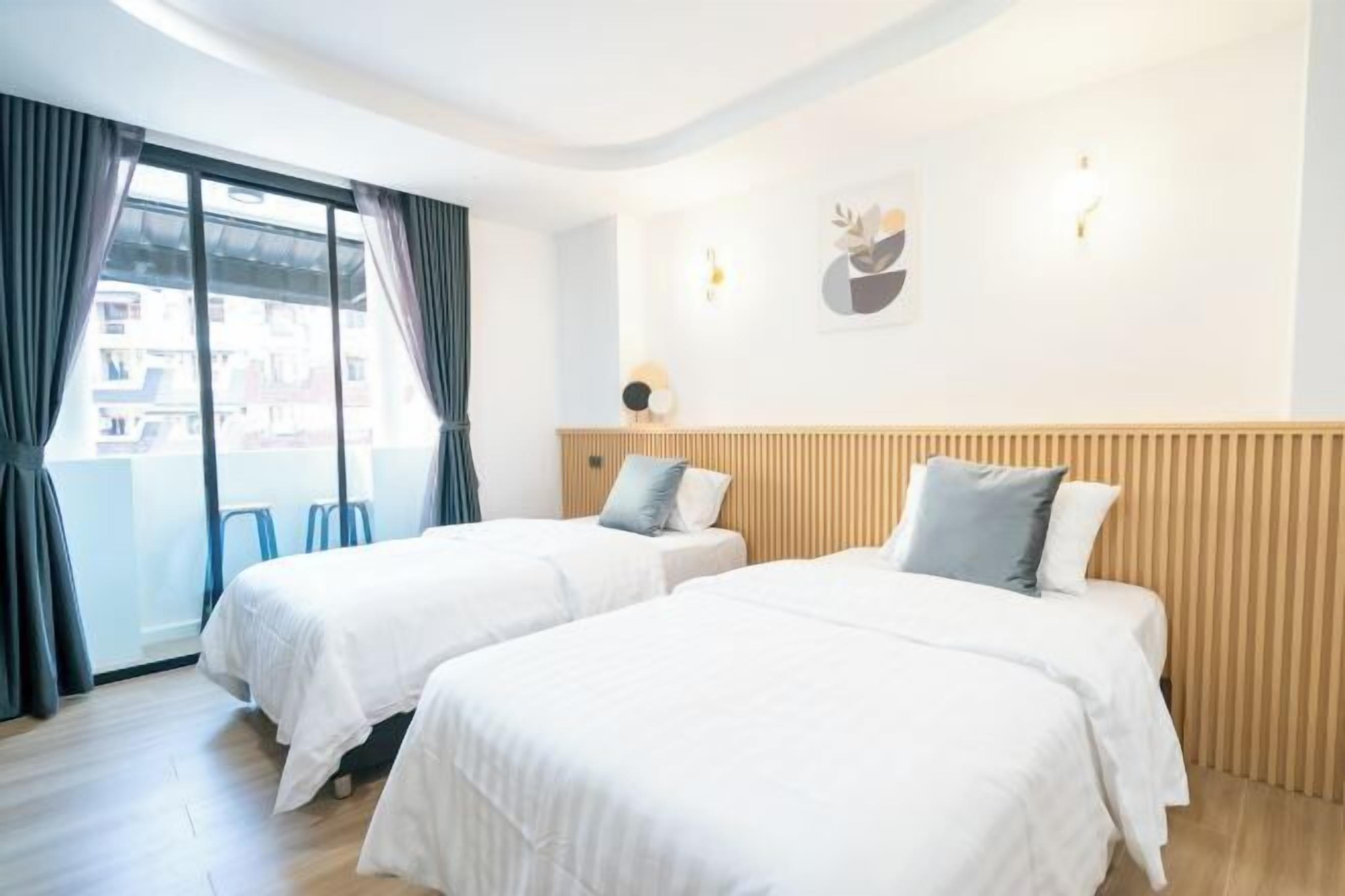 Een bureau, gratis wifi