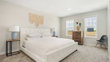 3 bedrooms, iron/ironing board, free WiFi, bed sheets