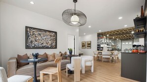 Unclassified image, 2 of 43, button - Designer-Inspired Stay 1BR + Sauna/Massage Chair (Calgary)