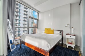 1 habitación, tabla de planchar con plancha, wifi gratis y ropa de cama 