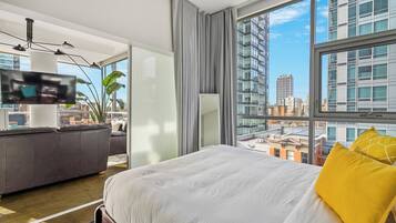 1 habitación, tabla de planchar con plancha, wifi gratis y ropa de cama