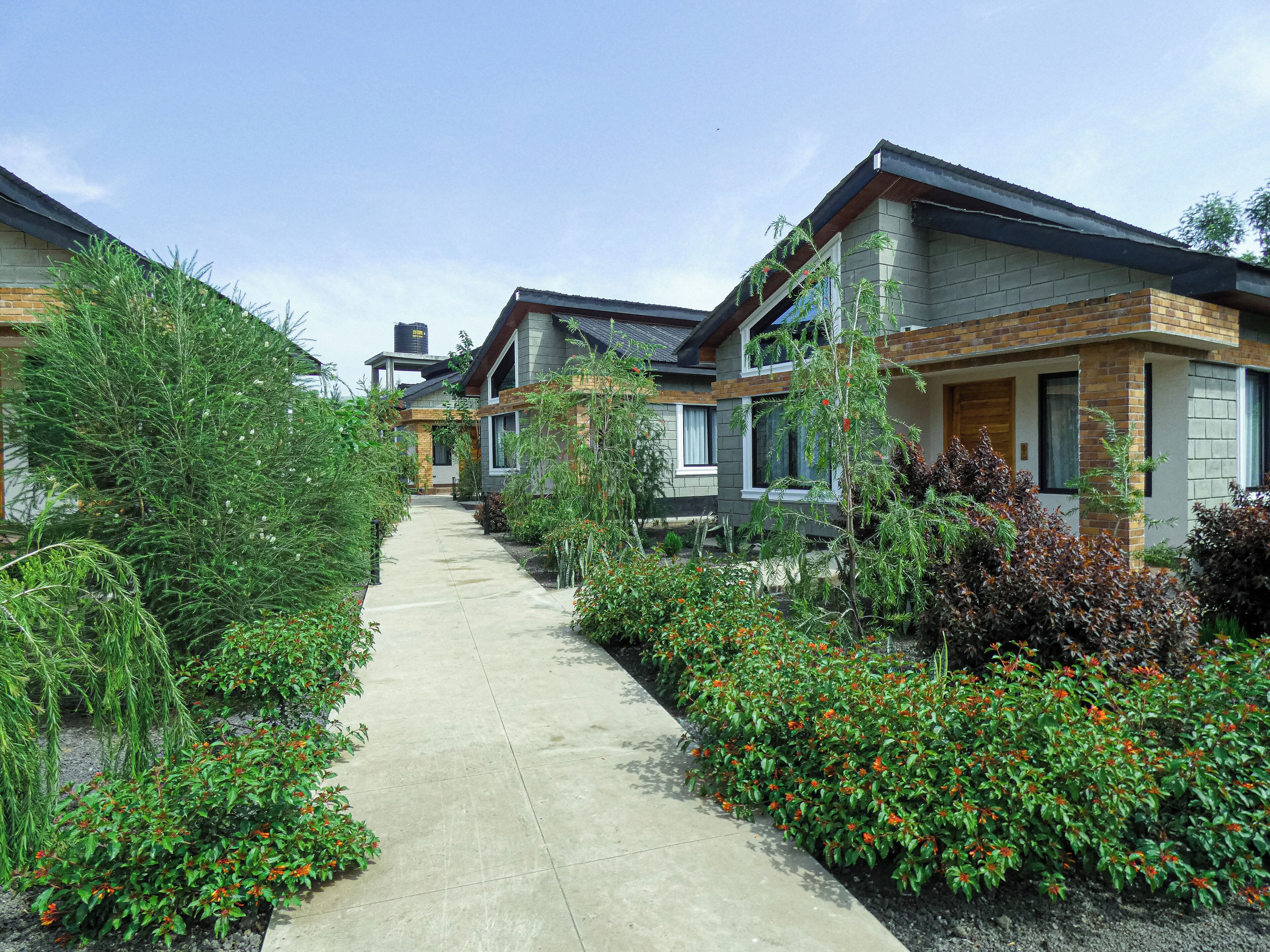 Àrea exterior de l'allotjament