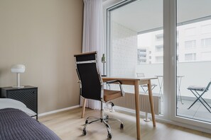 1 Schlafzimmer, Bügeleisen/Bügelbrett, kostenloses WLAN, Bettwäsche