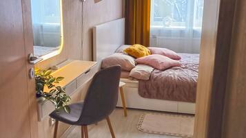 1 quarto, ferros/tábuas de passar roupa, Wi-Fi, roupa de cama