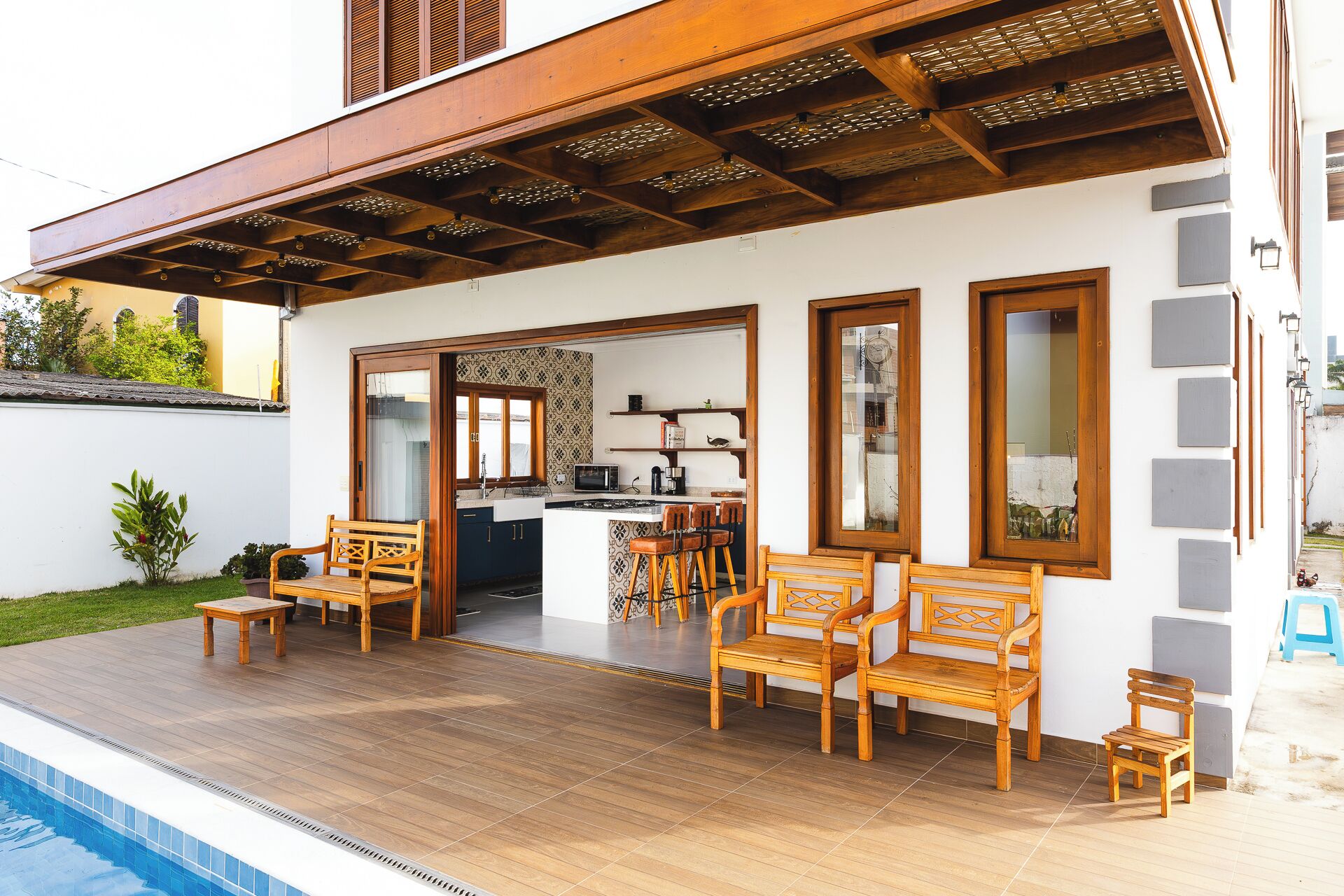 Opções para refeição ao ar livre