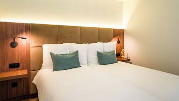 Chambre Deluxe Double ou avec lits jumeaux, balcon, vue parc