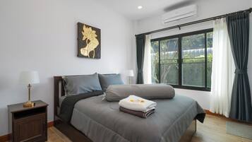 2 chambres, fer et planche à repasser, Wi-Fi, draps fournis