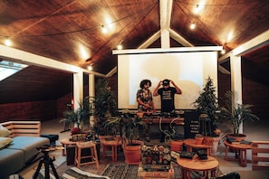 Espace banquet en plein air