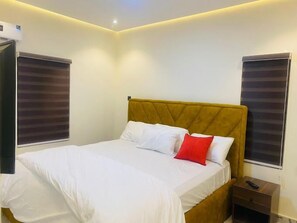 Family Apartment, Balcony, City View | 1 bedroom, desk, laptop workspace, blackout drapes - LV 21 APARTMENT (Lagos)