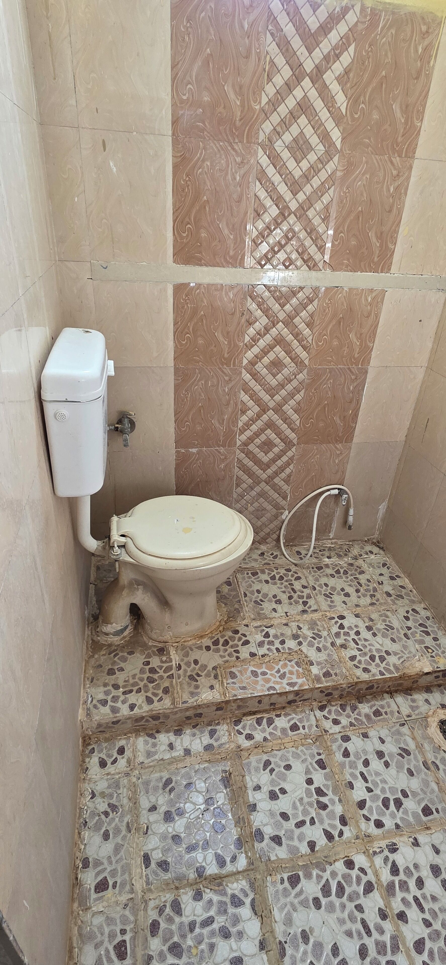 Buồng tắm vòi sen, khăn tắm, xà phòng, giấy vệ sinh 