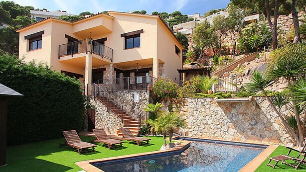 Pool - Villa for 8 pers. with private pool in Lloret de Mar (Lloret de Mar)