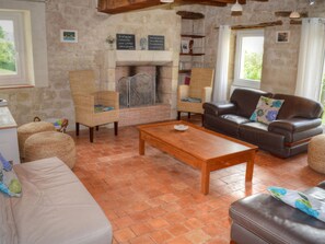 TV, fireplace, table tennis