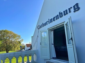 Uitzicht vanuit accommodatie