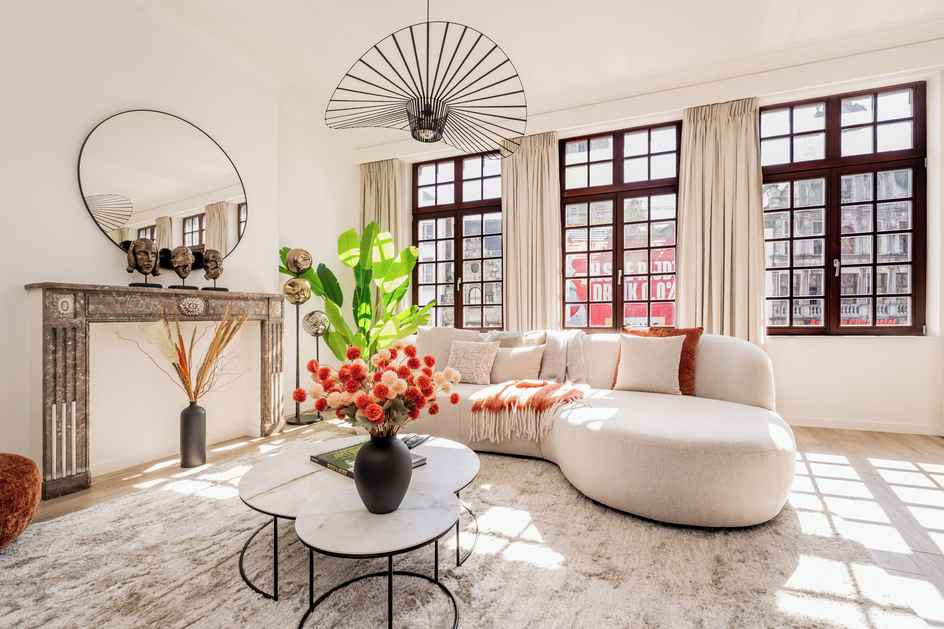 豪華公寓, 3 間臥室, 城市景 | 客廳