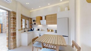 Fridge, oven, stovetop, coffee/tea maker - Giagia's Central Suite, By IdealStay Experience (Malia)