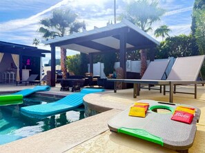 Pool - Palma Azul - Palm Springs Paradise: Your Private Poolside Retreat Awaits (Palm Springs)