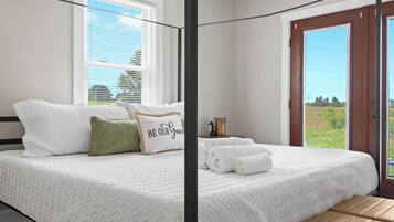 3 slaapkamers, een strijkplank/strijkijzer, wifi, beddengoed