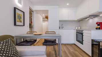 Studio Kota, 1 Tempat Tidur Double, Bebas Asap Rokok | Area keluarga | TV