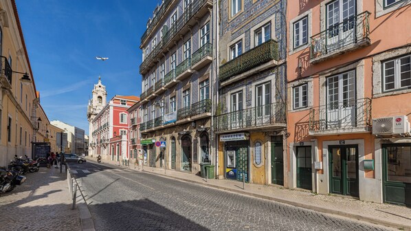 Voorkant van accommodatie